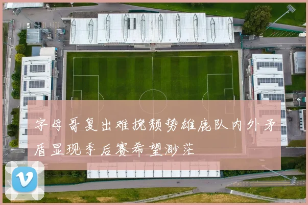 字母哥复出难挽颓势雄鹿队内外矛盾显现季后赛希望渺茫